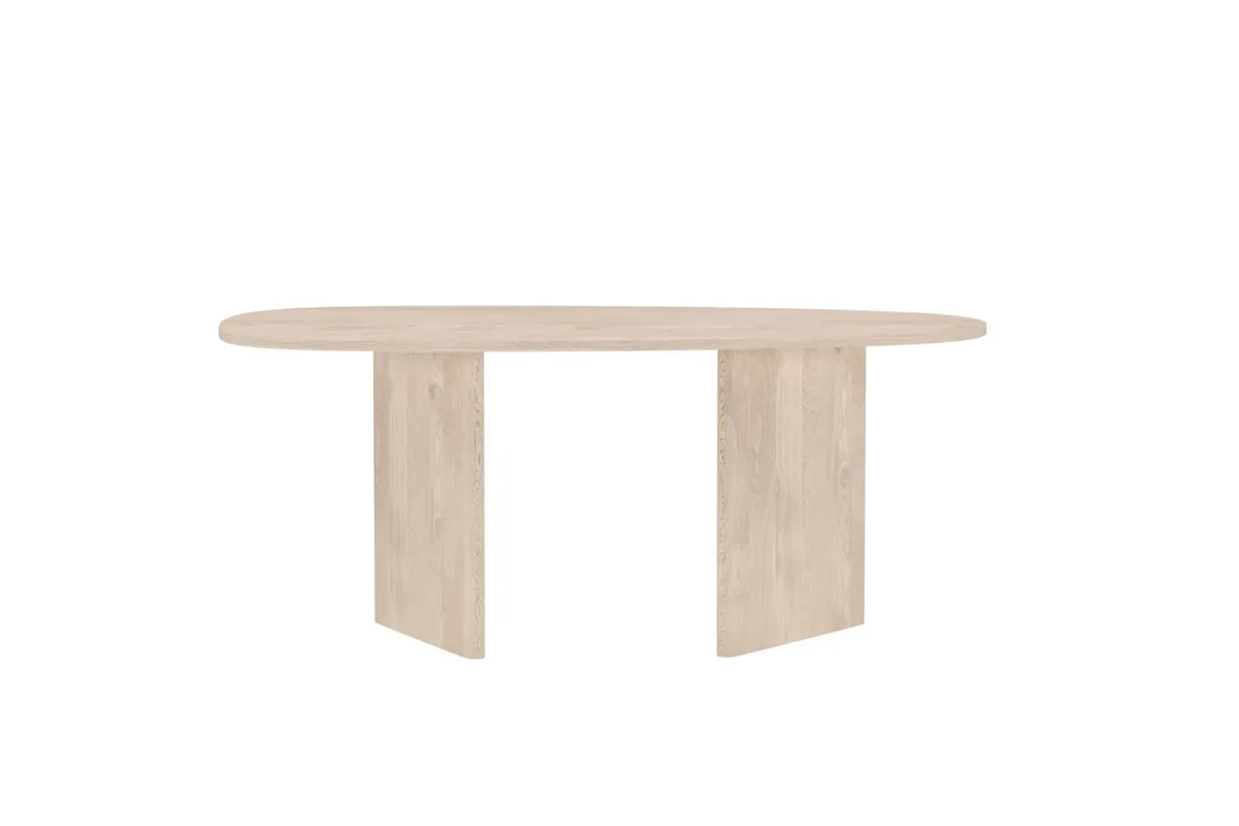 Fjôrd Eettafel Ovaal Grönvik MDF Naturel 180cm