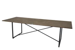 Fjôrd Eettafel Padang Zwart Teak 250x100x76cm