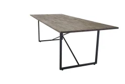 Fjôrd Eettafel Padang Zwart Teak 250x100x76cm