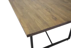 Fjôrd Eettafel Padang Zwart Teak 250x100x76cm