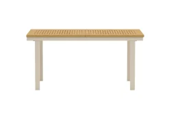 Fjôrd Eettafel Panama Aluminium Naturel 160x90cm