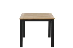 Fjôrd Eettafel Panama 152/210cm Zwart/teak