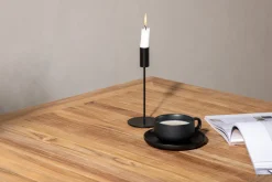 Fjôrd Eettafel Panama 152/210cm Zwart/teak