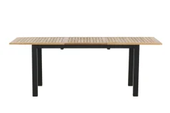 Fjôrd Eettafel Panama 152/210cm Zwart/teak