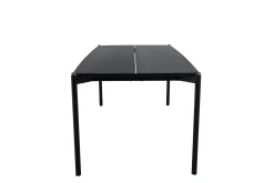 Fjôrd Eettafel Pelle Zwart
