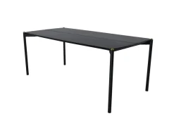 Fjôrd Eettafel Pelle Zwart