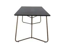 Fjôrd Eettafel Petra Distressed Koper Zwart Fineer 75x190x90cm