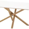 Fjôrd Eettafel Piazza Ek-look/Wit 180x90cm