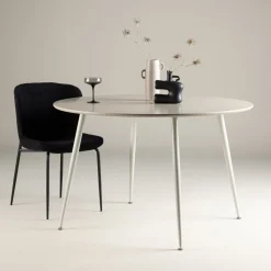 Fjôrd Eettafel Plaza Rond Ø120cm Beige