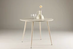Fjôrd Eettafel Plaza Rond Ø100cm Whitewash