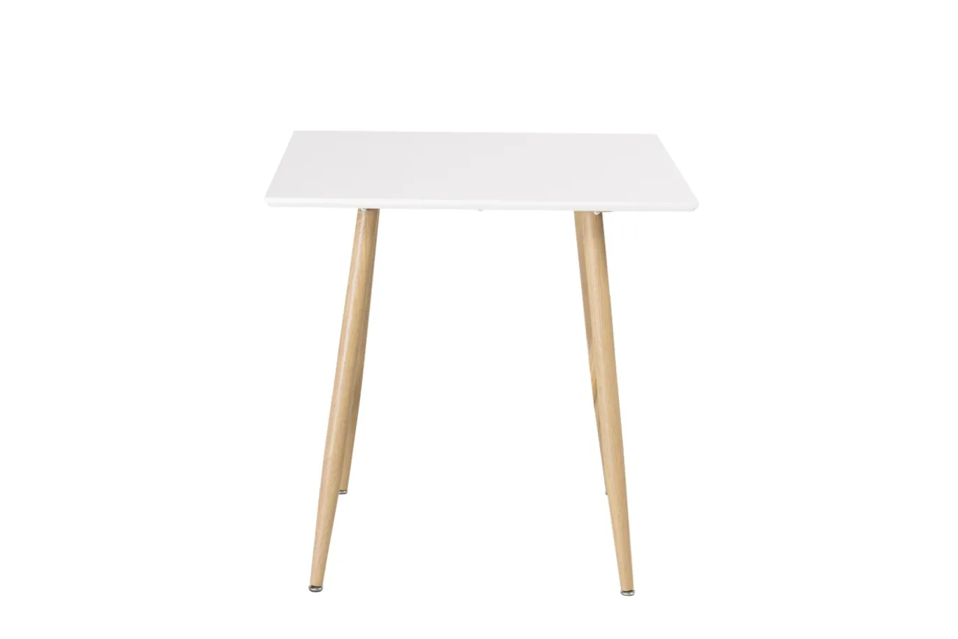 Fjôrd Eettafel Polar 75x75cm Wit /Eiken-look