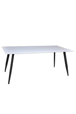 Fjôrd Eettafel Polar Zwart/Wit 180x90x75cm