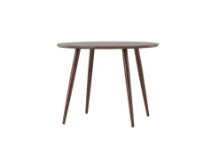 Fjôrd Eettafel Sanford Rond Ø100x75cm Donkerbruin Mdf