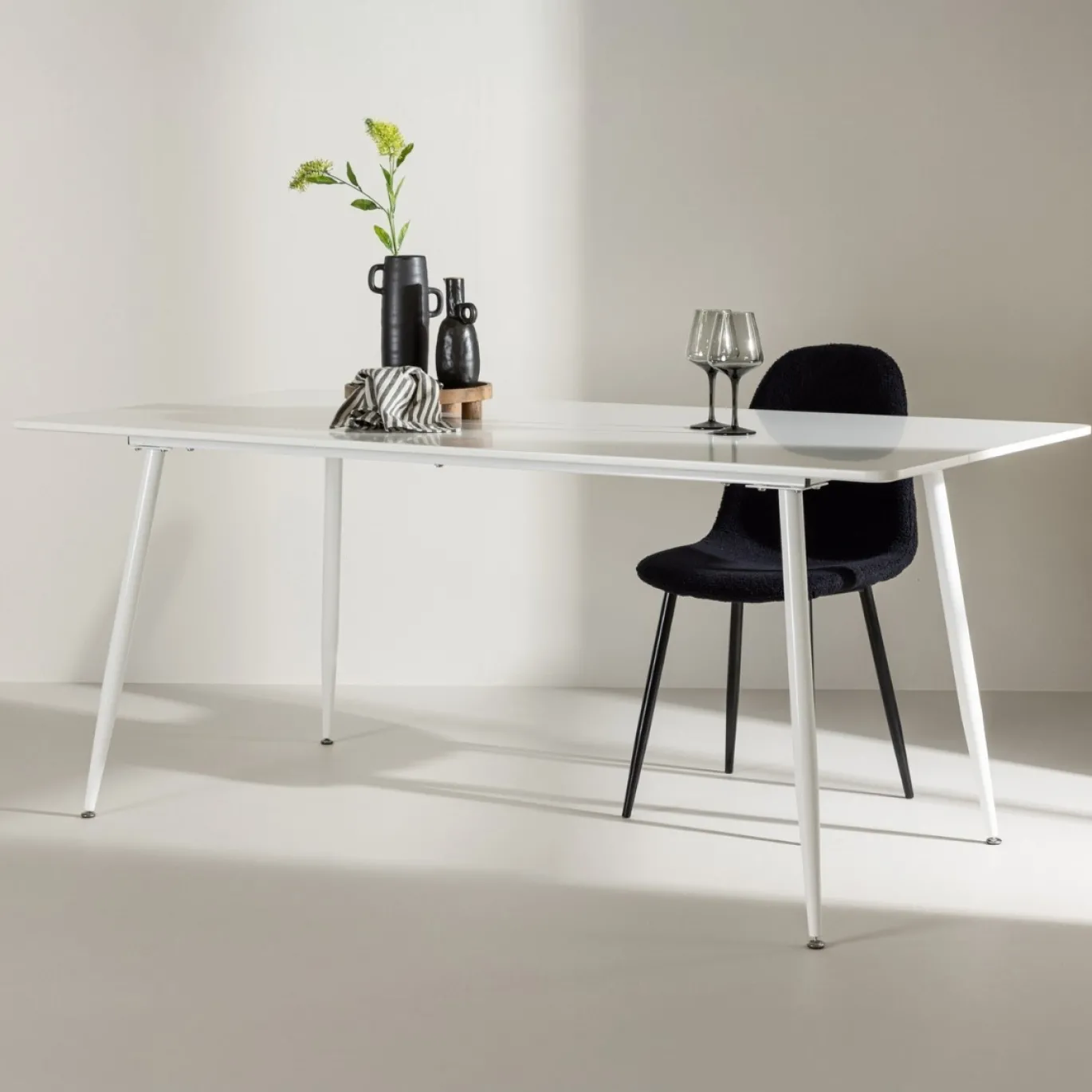Fjôrd Eettafel Silar 90x180cm Wit