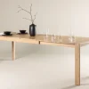 Fjôrd Eettafel Slider Uitschuifbaar Naturel Eiken 170+40+40cm