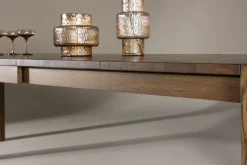 Fjôrd Eettafel Slider Uitschuifbaar Smoked Eiken 170+40+40cm