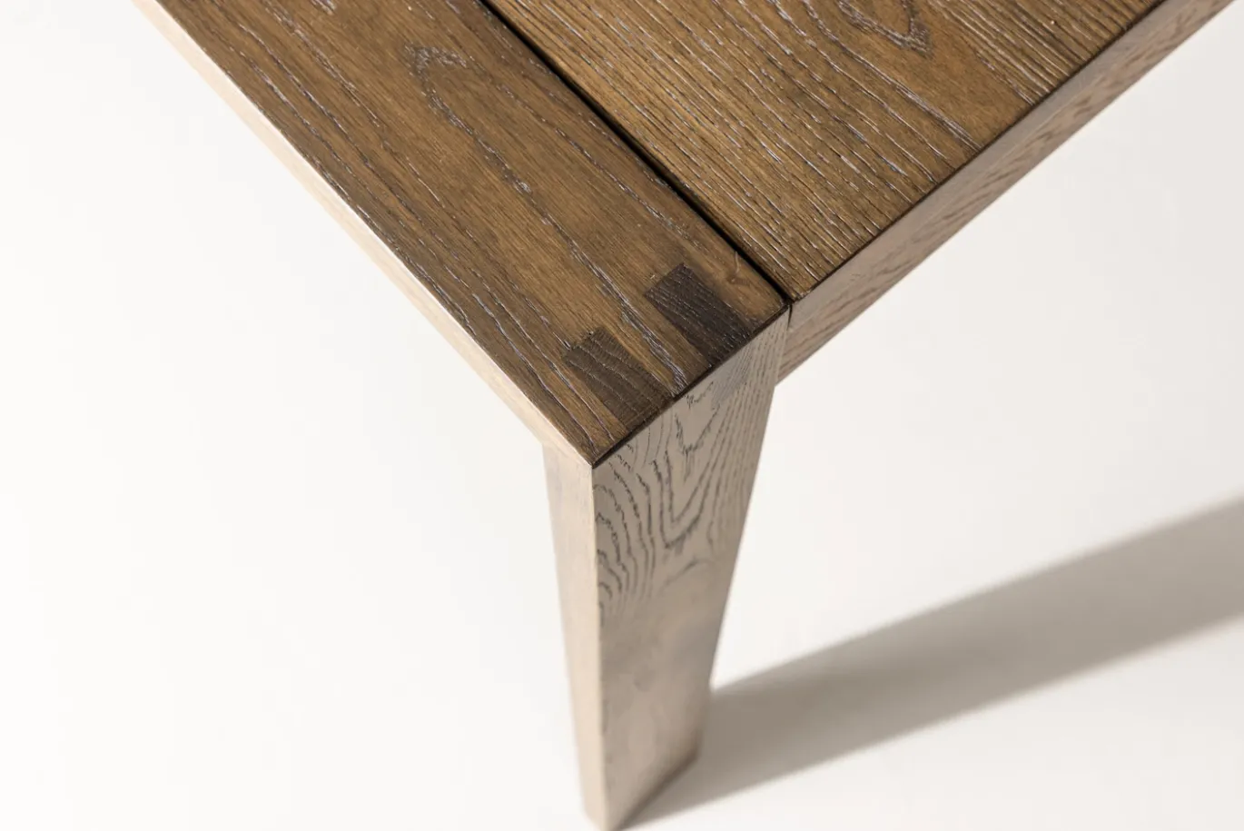 Fjôrd Eettafel Slider Uitschuifbaar Smoked Eiken 170+40+40cm