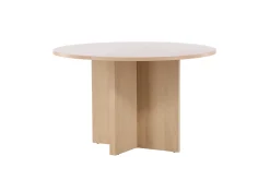 Fjôrd Eettafel Strada Whitewash ⌀120cm