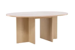 Fjôrd Eettafel Strada Whitewash ⌀120cm