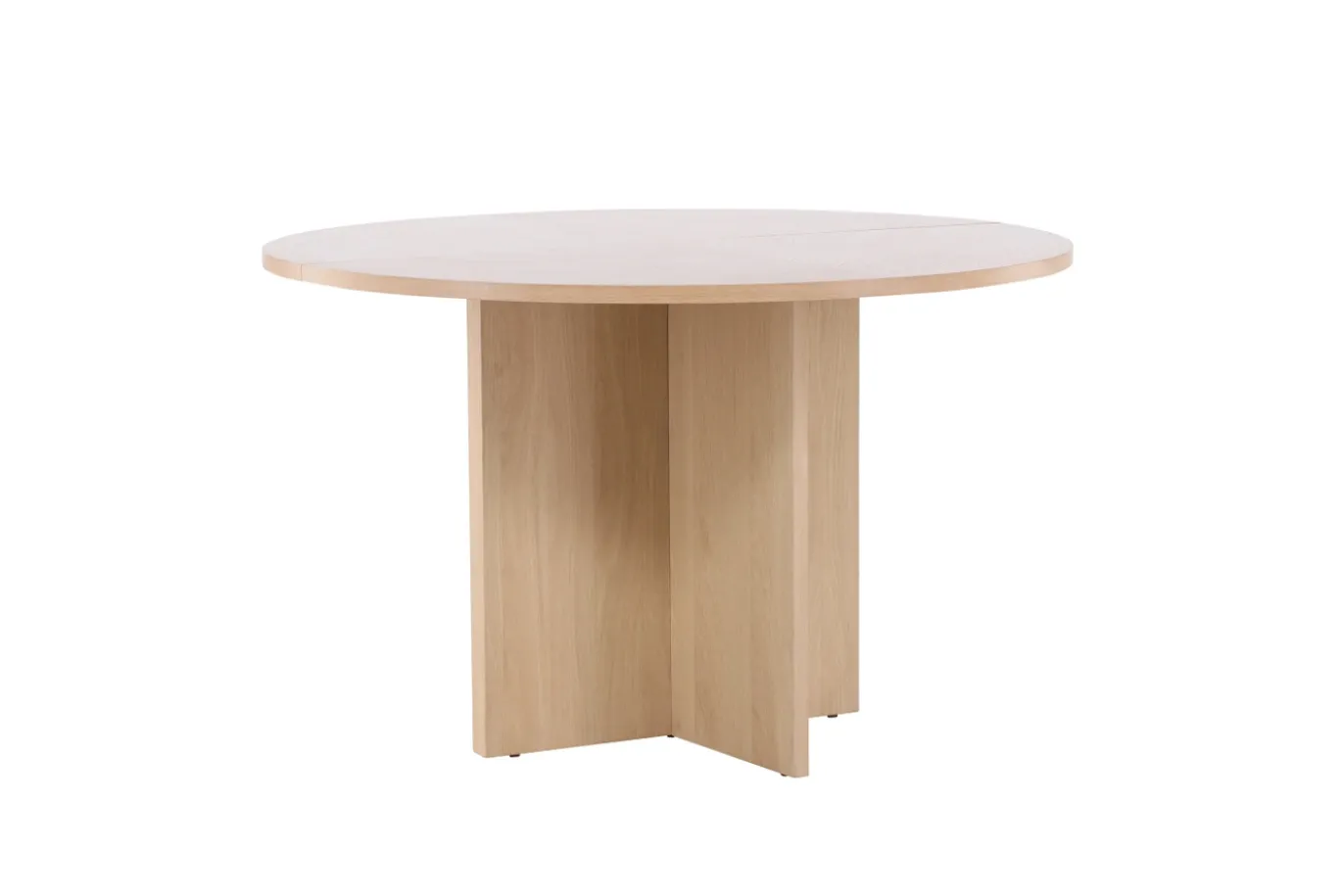 Fjôrd Eettafel Strada Whitewash ⌀120cm