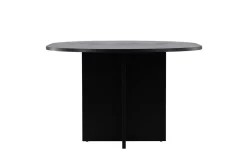 Fjôrd Eettafel Strada Zwart ⌀120cm