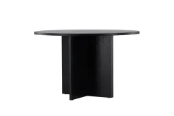 Fjôrd Eettafel Strada Zwart ⌀120cm