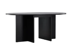 Fjôrd Eettafel Strada Zwart ⌀120cm