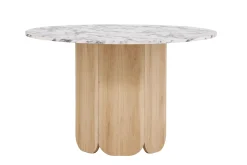 Fjôrd Eettafel Tekla Rond Lichtgrijs ⌀120cm