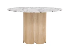 Fjôrd Eettafel Tekla Rond Lichtgrijs ⌀120cm