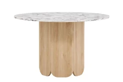 Fjôrd Eettafel Tekla Rond Lichtgrijs ⌀120cm
