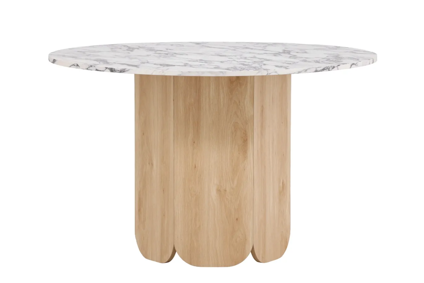Fjôrd Eettafel Tekla Rond Lichtgrijs ⌀120cm