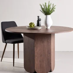 Fjôrd Eettafel Tekla Rond Mokka ⌀120cm