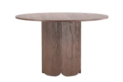 Fjôrd Eettafel Tekla Rond Mokka ⌀120cm