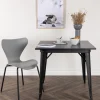 Fjôrd Eettafel Tempe Zwart Mdf