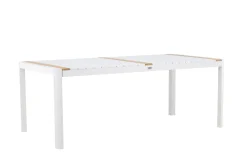 Fjôrd Eettafel Togo Wit Teak 200x100cm
