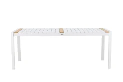 Fjôrd Eettafel Togo Wit Teak 200x100cm