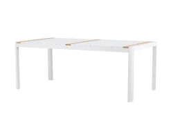 Fjôrd Eettafel Togo Wit Teak 200x100cm