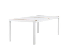 Fjôrd Eettafel Togo Wit Teak 200x100cm