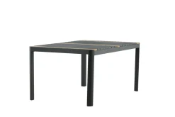 Fjôrd Eettafel Togo Zwart Teak 150x90cm