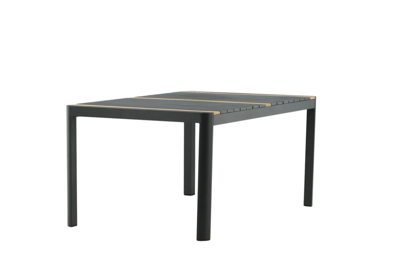 Fjôrd Eettafel Togo Zwart Teak 150x90cm