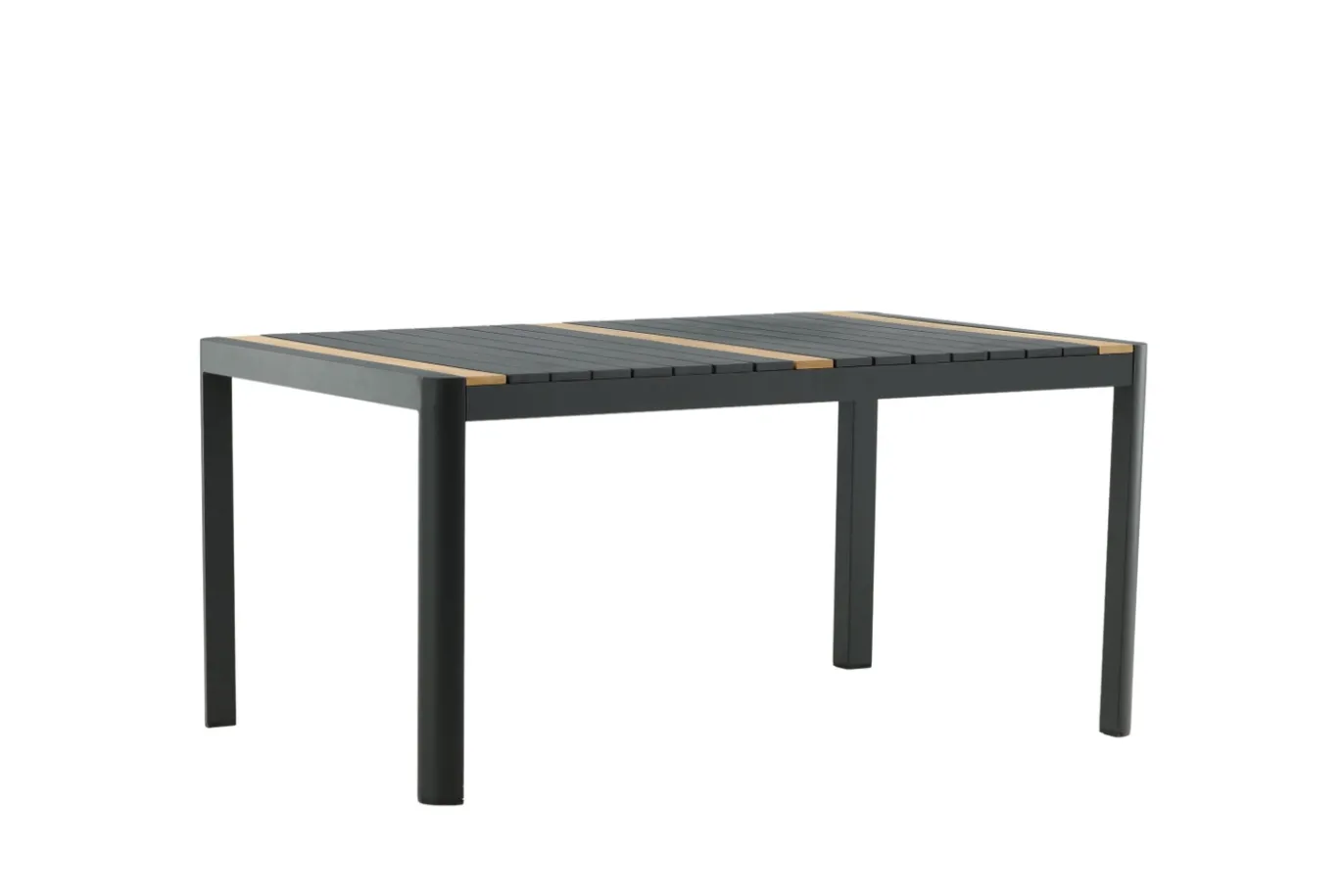 Fjôrd Eettafel Togo Zwart Teak 150x90cm