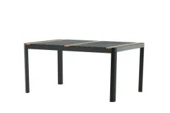 Fjôrd Eettafel Togo Zwart Teak 150x90cm