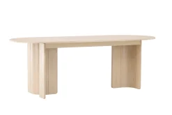 Fjôrd Eettafel Tyresö Ovaal Whitewash 220x100cm