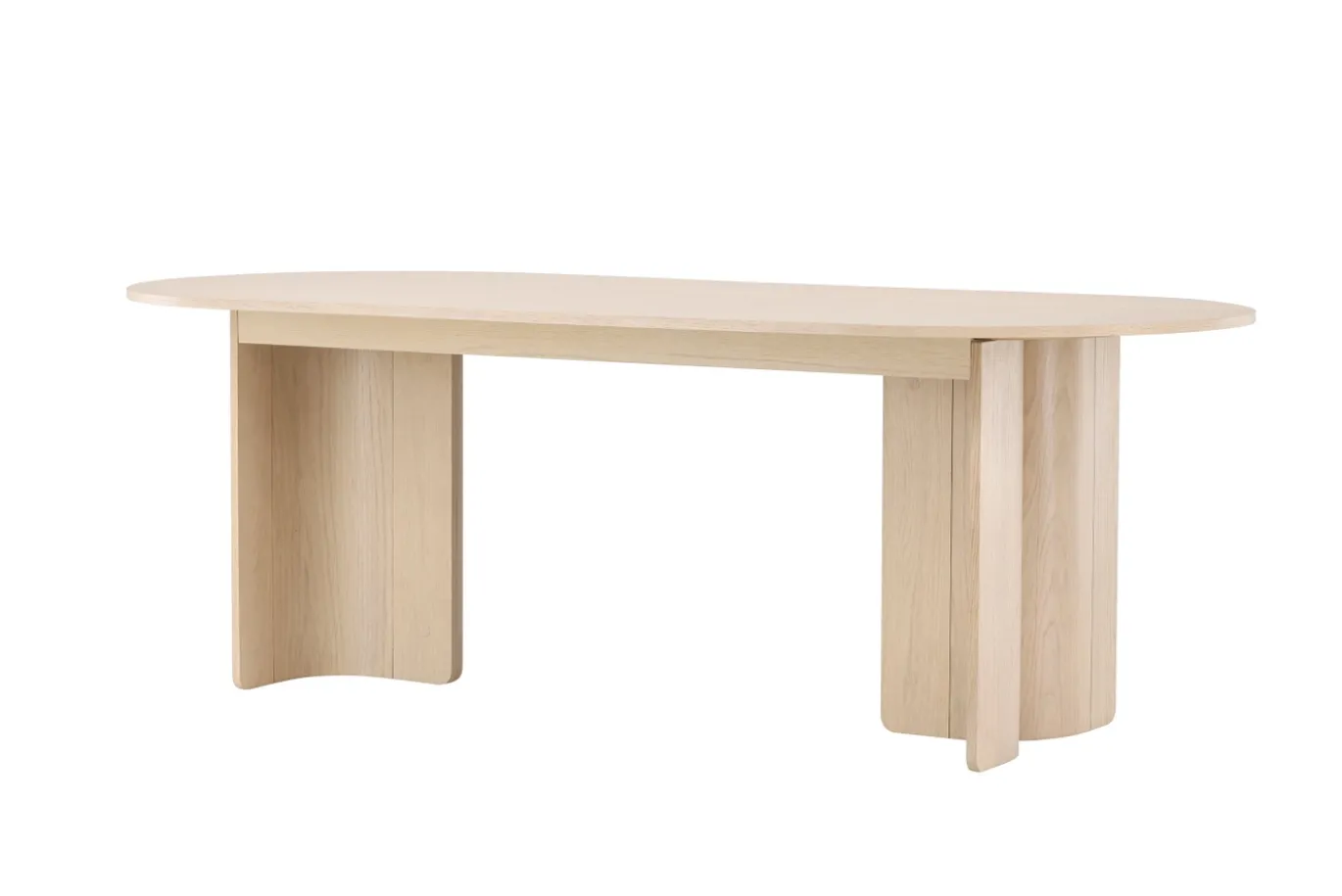 Fjôrd Eettafel Tyresö Ovaal Whitewash 220x100cm
