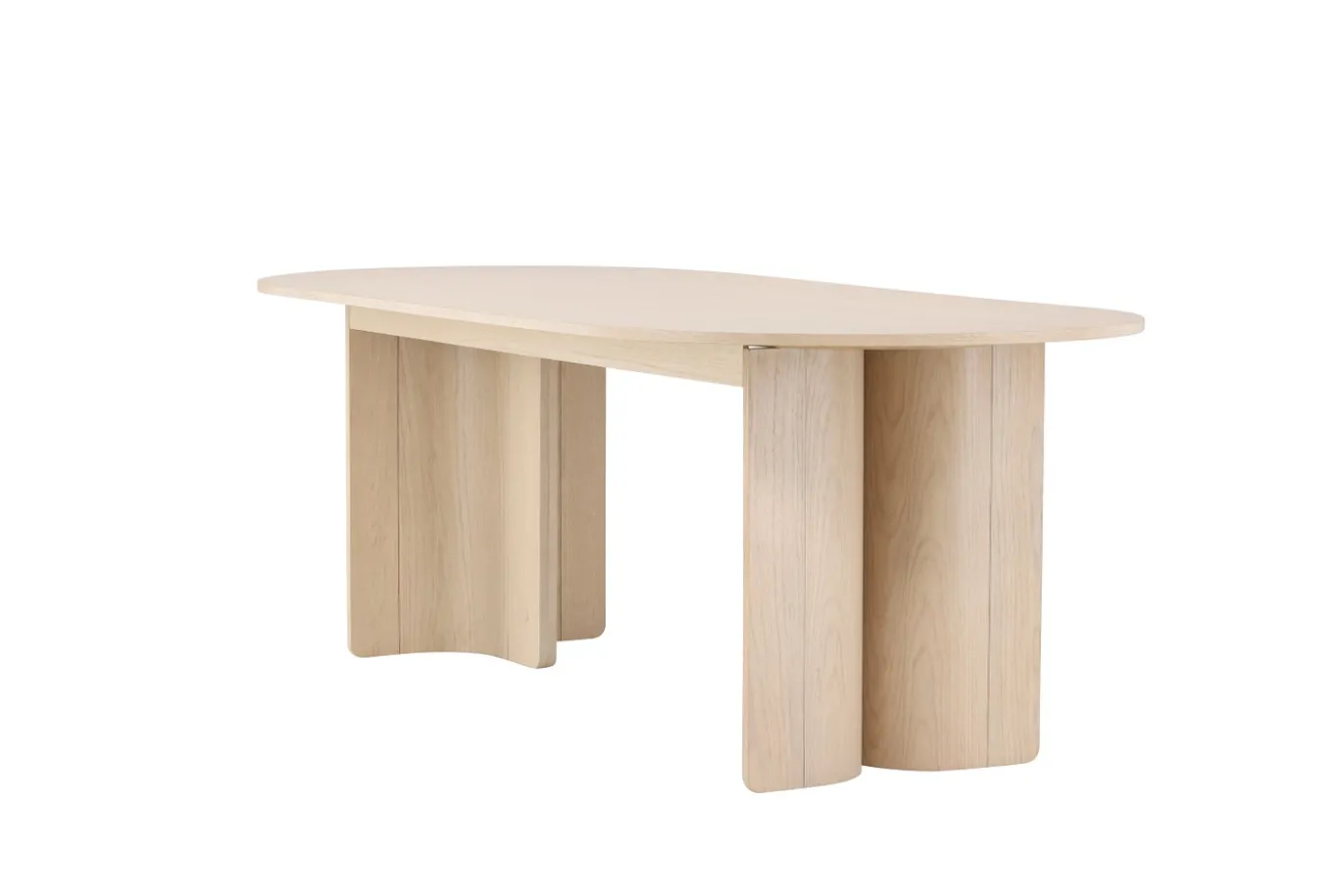 Fjôrd Eettafel Tyresö Ovaal Whitewash 220x100cm