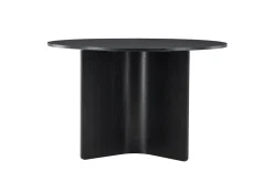 Fjôrd Eettafel Tyresö Rond Zwart ⌀120cm