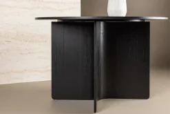 Fjôrd Eettafel Tyresö Rond Zwart ⌀120cm