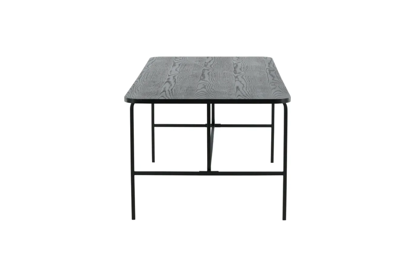 Fjôrd Eettafel Uno Zwart Fineer 200cm