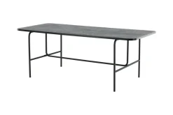 Fjôrd Eettafel Uno Zwart Fineer 200cm