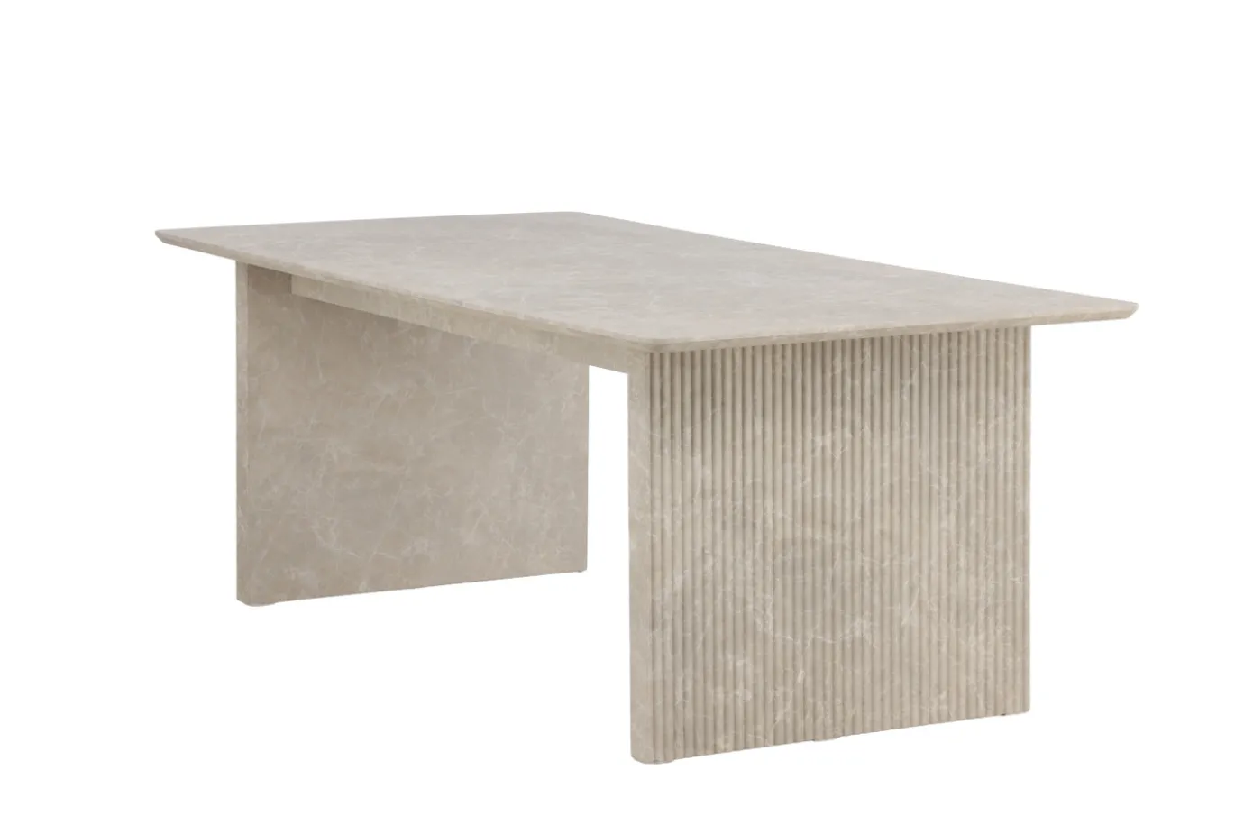 Fjôrd Eettafel Vail MDF Beige 200x100cm